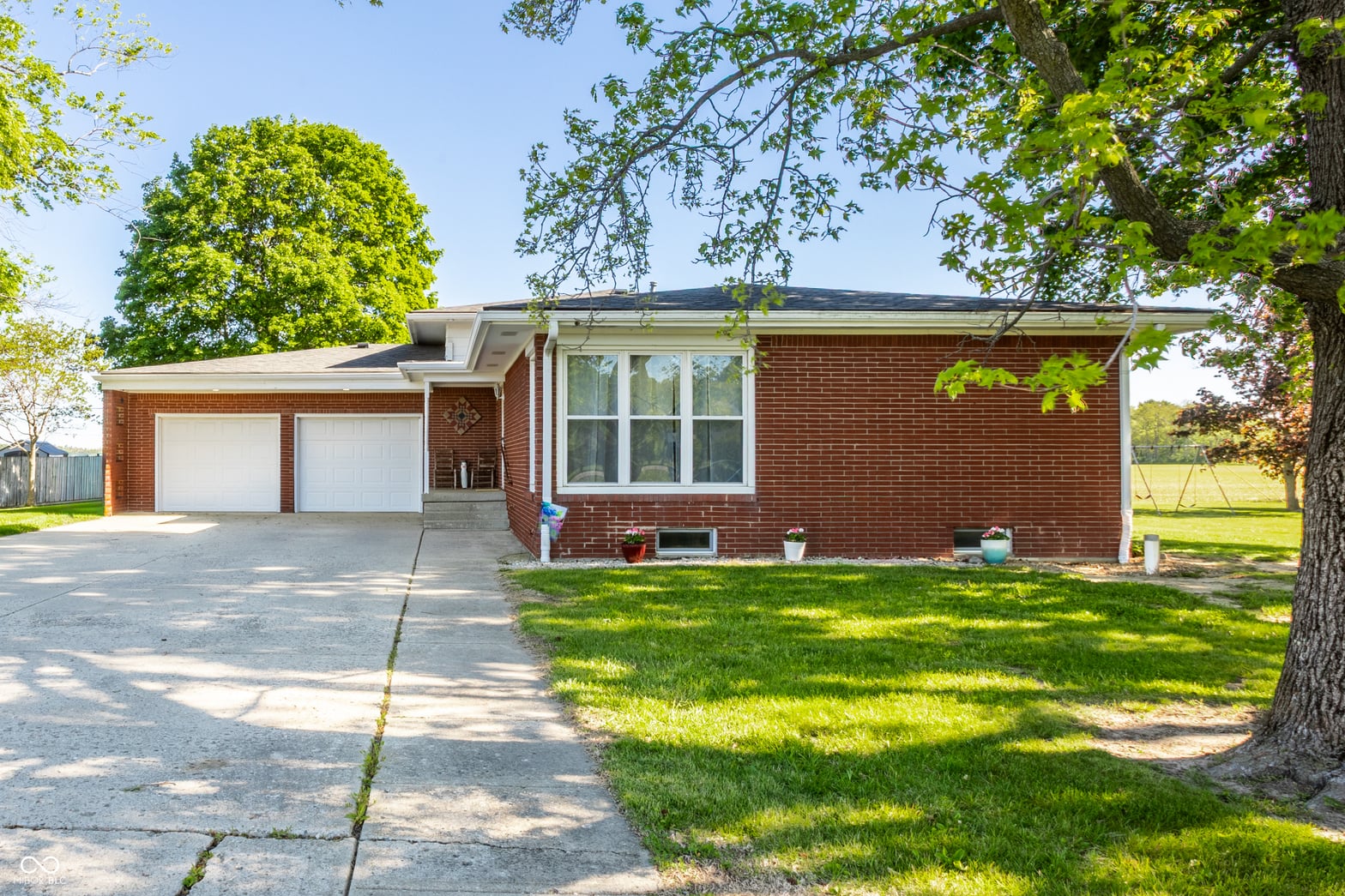Front exterior at 8868 E State Road 234, Wilkinson, IN