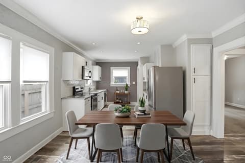 Dining room at 3906 N Capitol Avenue, Indianapolis, IN