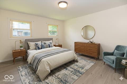 Bedroom at 885 S 11th Street, Noblesville, IN