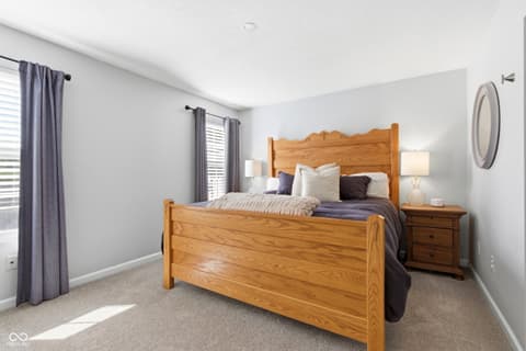 Primary bedroom at 19338 Links Lane, Noblesville, IN