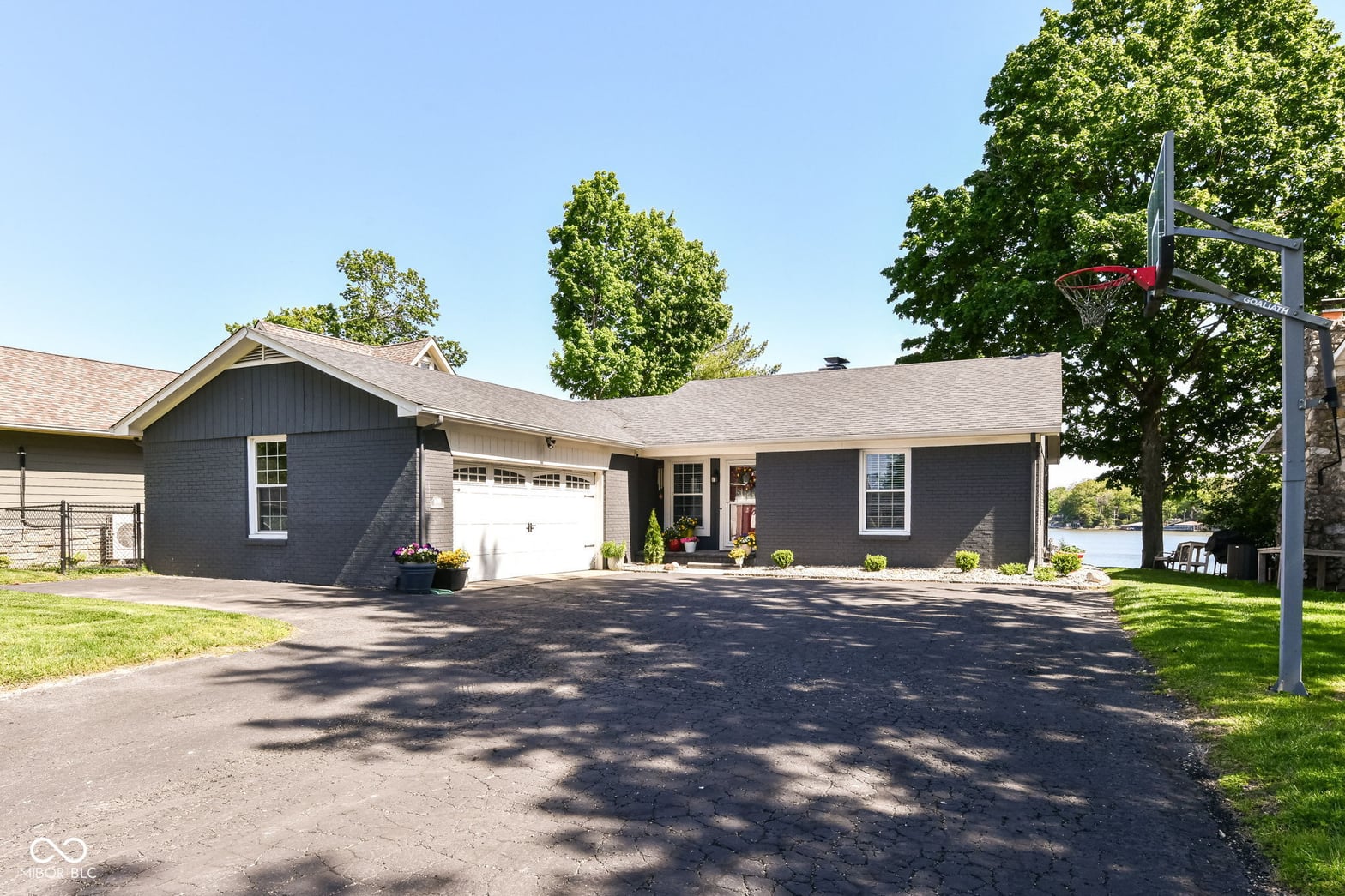 Front exterior at 1420 Bayswater Lane, Cicero, IN