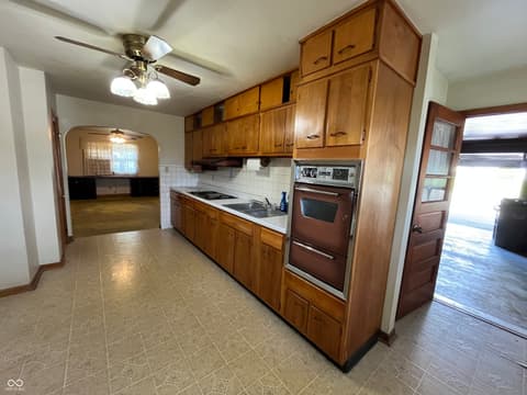 Kitchen at 4212 Columbus Avenue, Anderson, IN