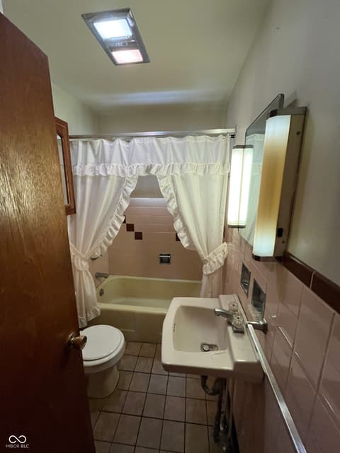 Bathroom at 4212 Columbus Avenue, Anderson, IN