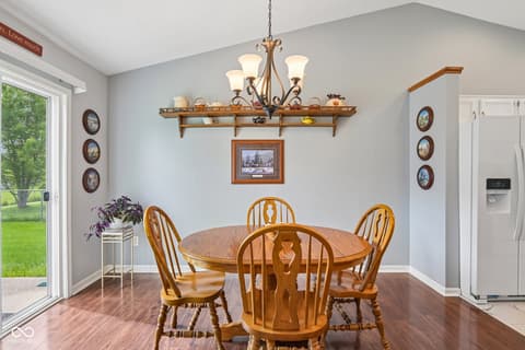 Dining room at 951 Tulip Way, Fortville, IN