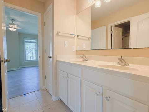 Bathroom at 2535 Murphy Circle N, Carmel, IN