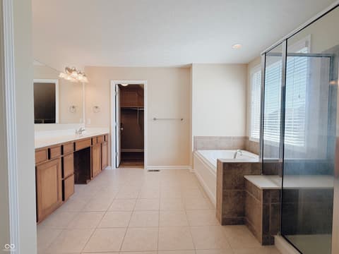 Bathroom at 2535 Murphy Circle N, Carmel, IN