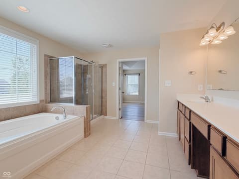 Bathroom at 2535 Murphy Circle N, Carmel, IN