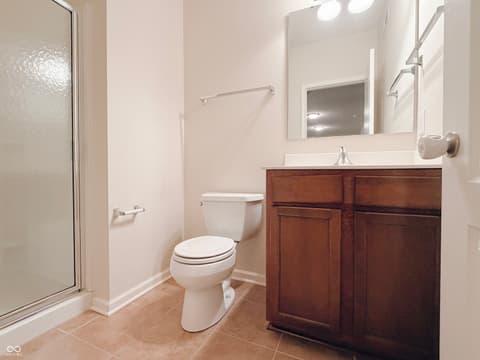 Bathroom at 2535 Murphy Circle N, Carmel, IN