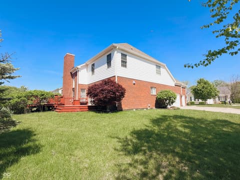Side exterior at 2535 Murphy Circle N, Carmel, IN