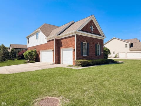 Front exterior at 2535 Murphy Circle N, Carmel, IN