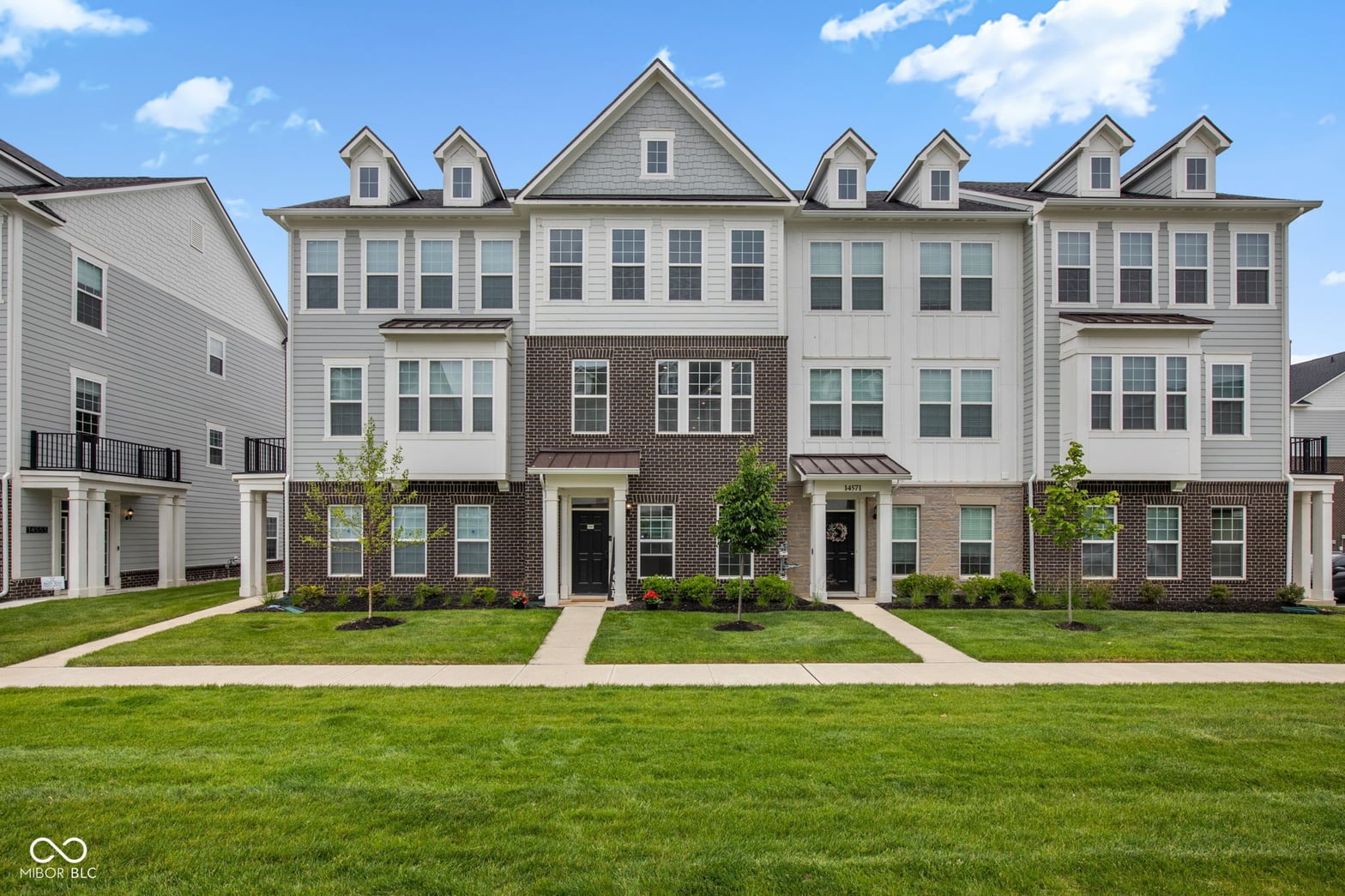Front exterior at 14565 Pomona Lane, Carmel, IN