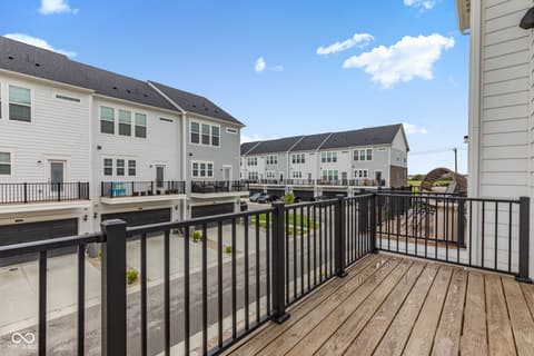 Outdoor living area at 14565 Pomona Lane, Carmel, IN