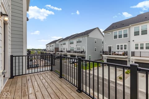 Outdoor living area at 14565 Pomona Lane, Carmel, IN