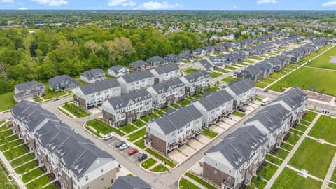 Aerial view at 14565 Pomona Lane, Carmel, IN