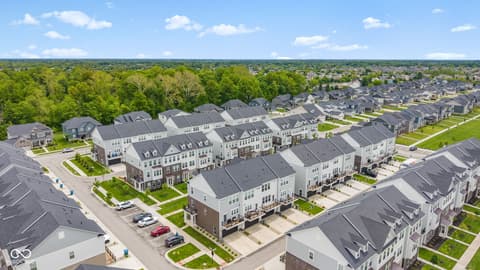 Aerial view at 14565 Pomona Lane, Carmel, IN