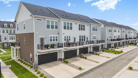 Aerial view at 14565 Pomona Lane, Carmel, IN
