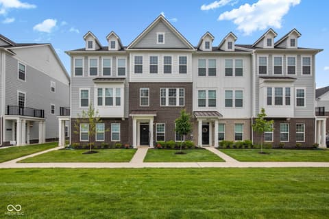 Front exterior at 14565 Pomona Lane, Carmel, IN