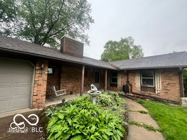 Front exterior at 4601 Summer Drive, Anderson, IN