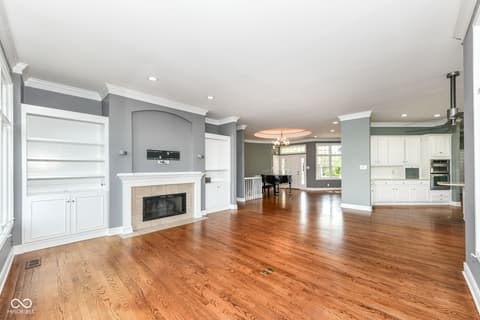 Living room at 11483 Lake Stonebridge Lane, Fishers, IN