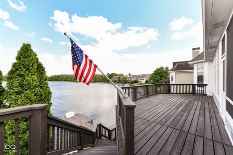 Outdoor living area at 11483 Lake Stonebridge Lane, Fishers, IN