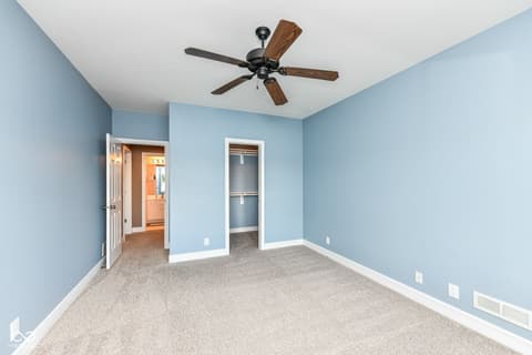 Bedroom at 11483 Lake Stonebridge Lane, Fishers, IN