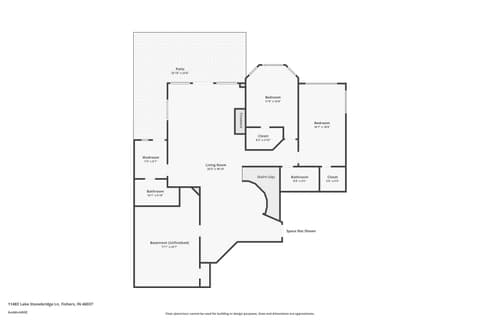 Floor Plan — 11483 Lake Stonebridge Lane, Fishers, IN