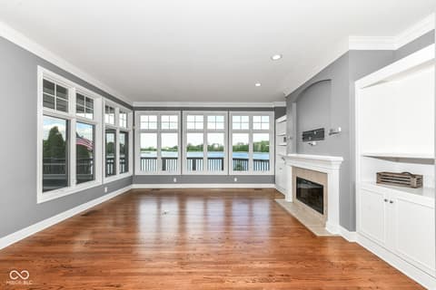 Living room at 11483 Lake Stonebridge Lane, Fishers, IN