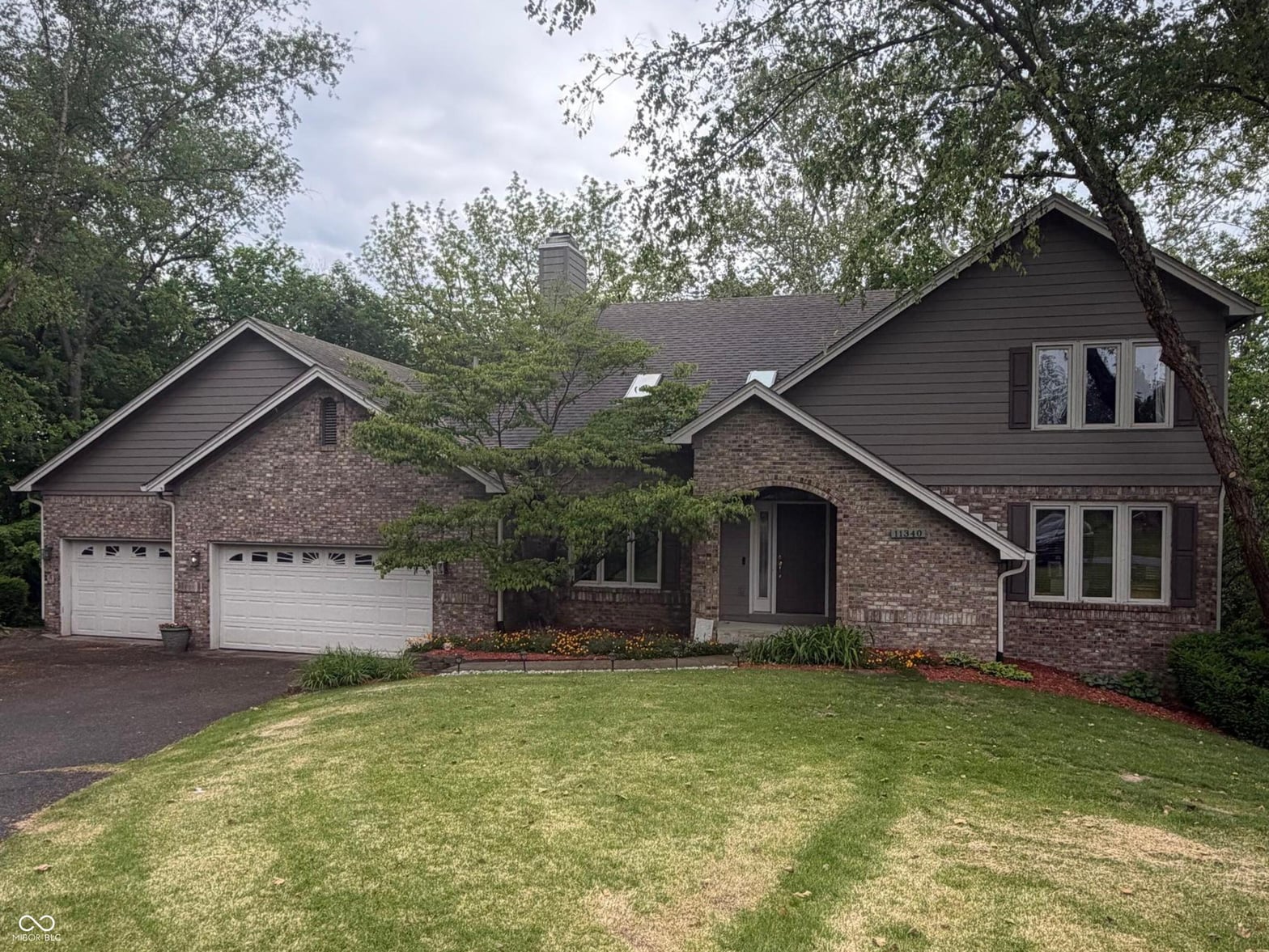 Front exterior at 11340 N Steven Street, Mooresville, IN