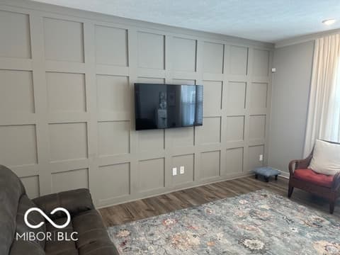 Living room at 5113 Maddox Lane, Lebanon, IN