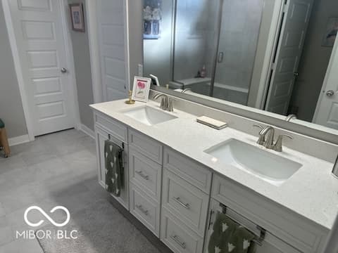 Bathroom at 5113 Maddox Lane, Lebanon, IN