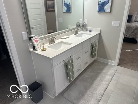 Bathroom at 5113 Maddox Lane, Lebanon, IN