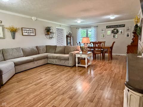 Living room at 7975 W 50 S, Morgantown, IN