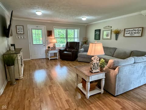 Living room at 7975 W 50 S, Morgantown, IN