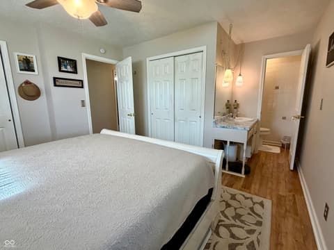 Bedroom at 7975 W 50 S, Morgantown, IN