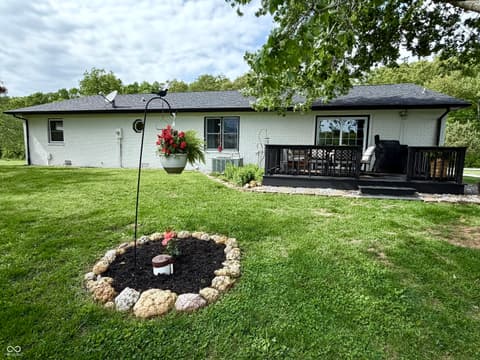 Backyard at 7975 W 50 S, Morgantown, IN