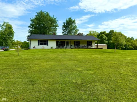 Front exterior at 7975 W 50 S, Morgantown, IN
