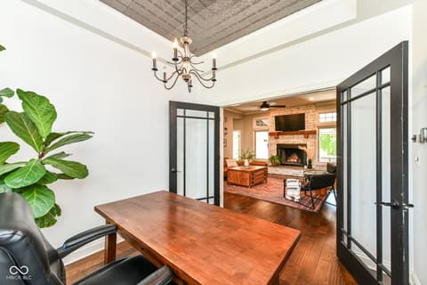 Home office at 7040 Koldyke Place, Fishers, IN