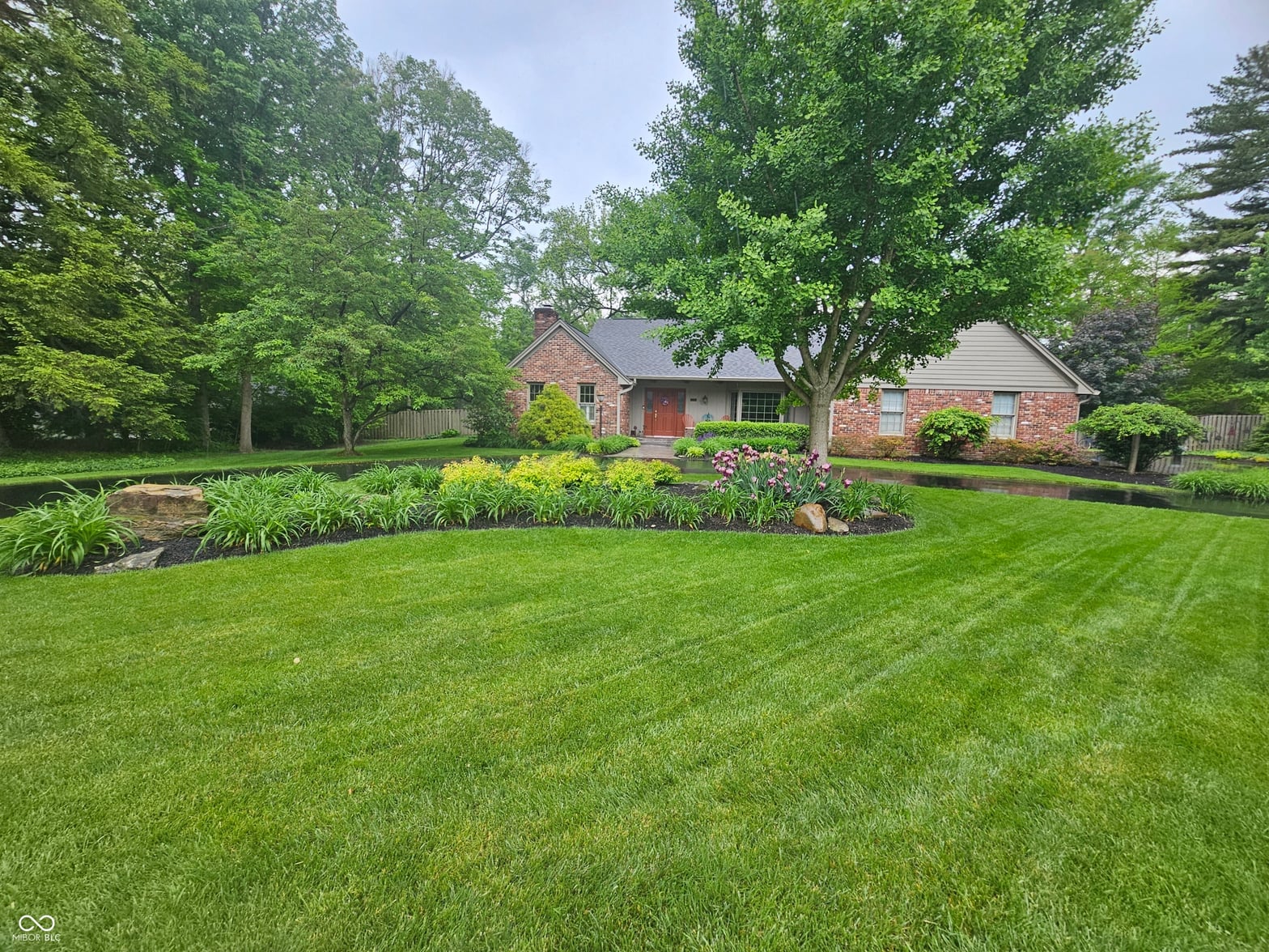 Front exterior at 1711 Wood Valley Drive, Carmel, IN