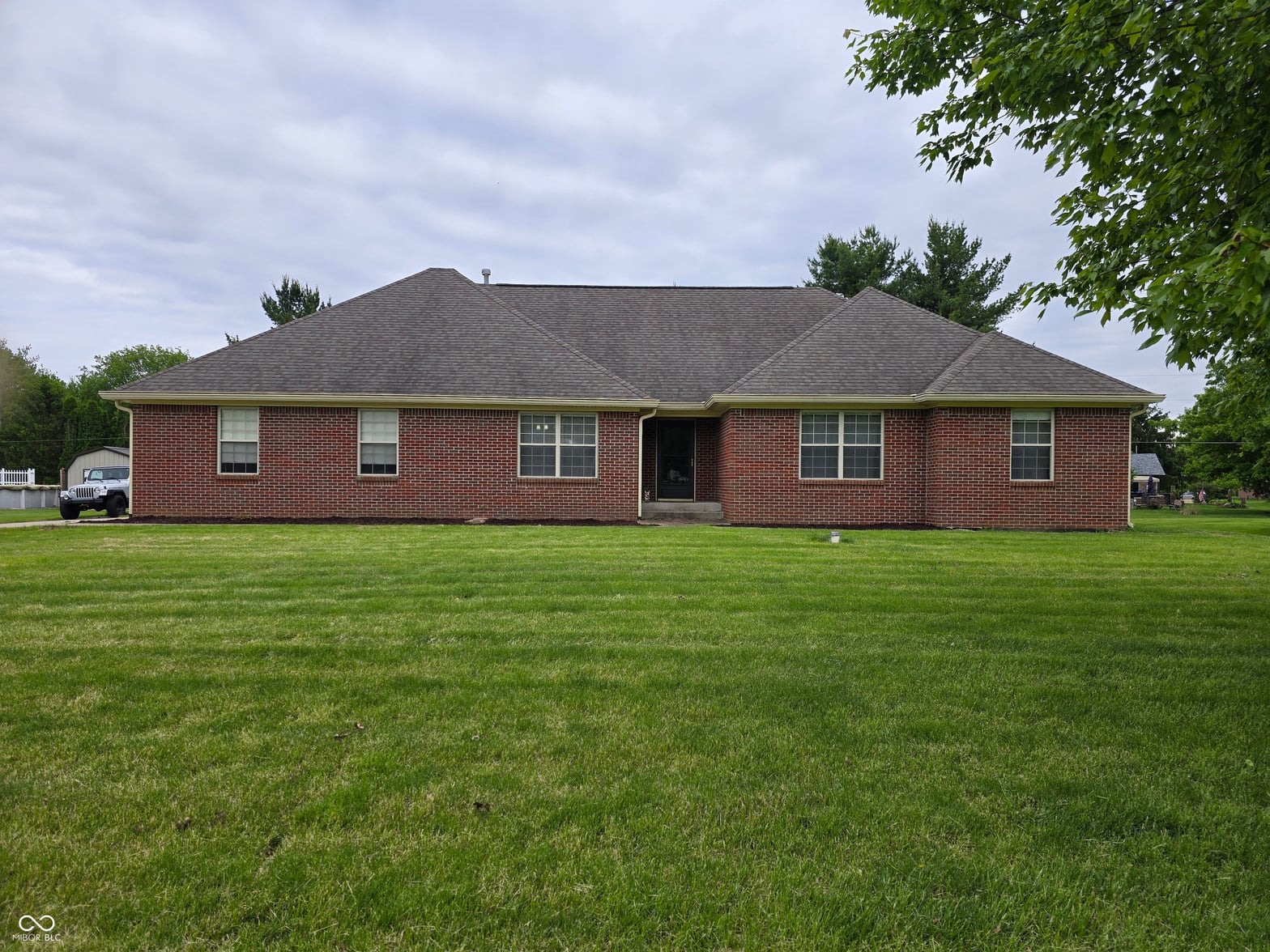 Backyard at 3393 W Sunset Drive N, Greenfield, IN