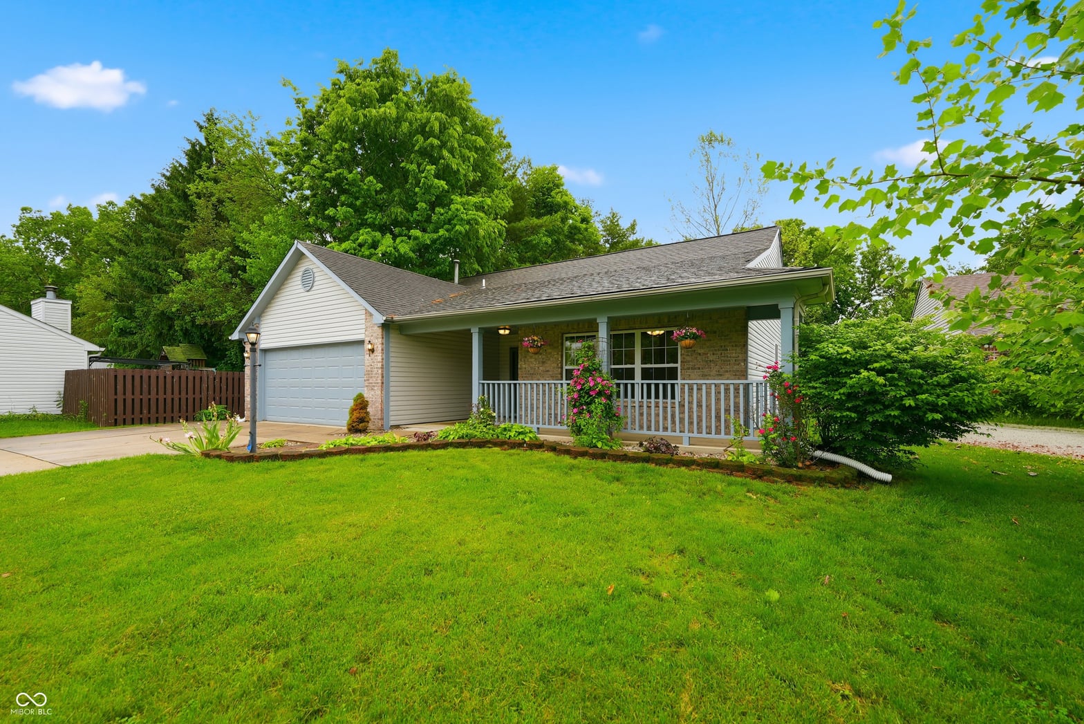 Front exterior at 2522 Gadwall Circle, Indianapolis, IN