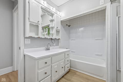 Bathroom at 911 Washington Boulevard, Anderson, IN