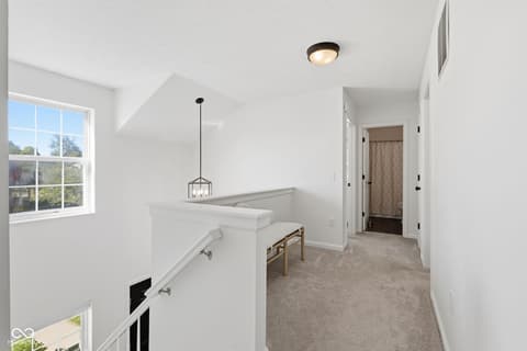 Hallway at 2926 Brooks Bend Drive, Carmel, IN