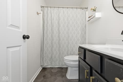 Bathroom at 2926 Brooks Bend Drive, Carmel, IN