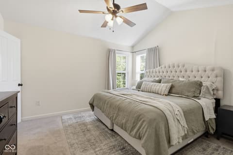 Bedroom at 2926 Brooks Bend Drive, Carmel, IN