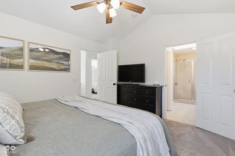 Bedroom at 2926 Brooks Bend Drive, Carmel, IN