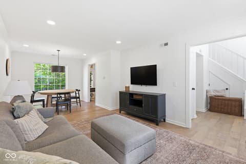Living room at 2926 Brooks Bend Drive, Carmel, IN