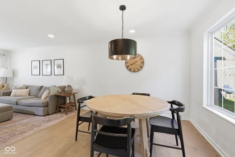 Dining room at 2926 Brooks Bend Drive, Carmel, IN