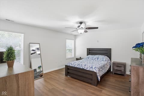 Primary bedroom at 10632 Ashview Drive, Fishers, IN