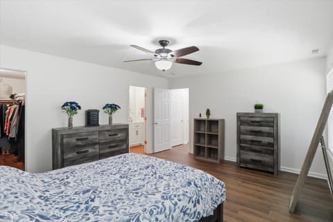 Primary bedroom at 10632 Ashview Drive, Fishers, IN