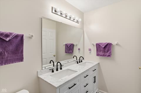 Bathroom at 10632 Ashview Drive, Fishers, IN